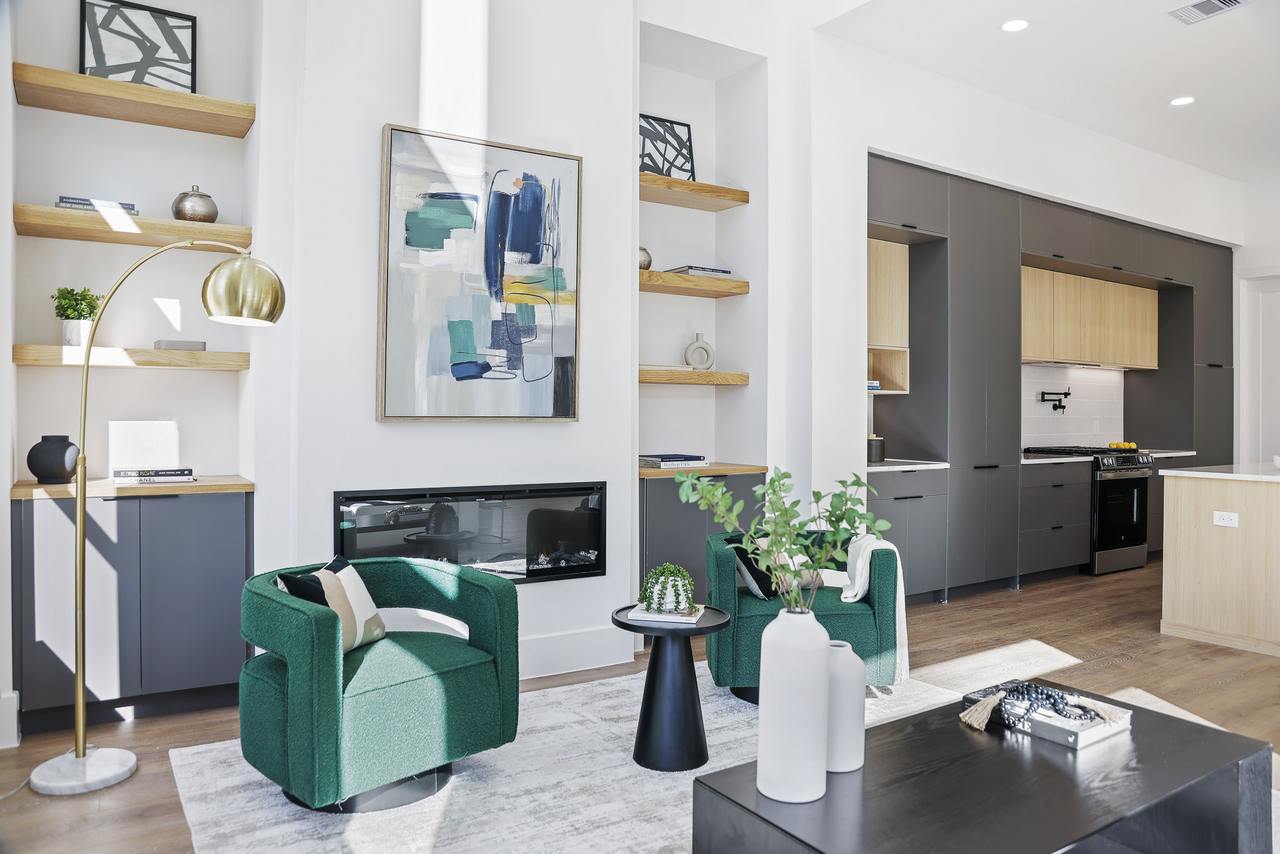 Open-concept living