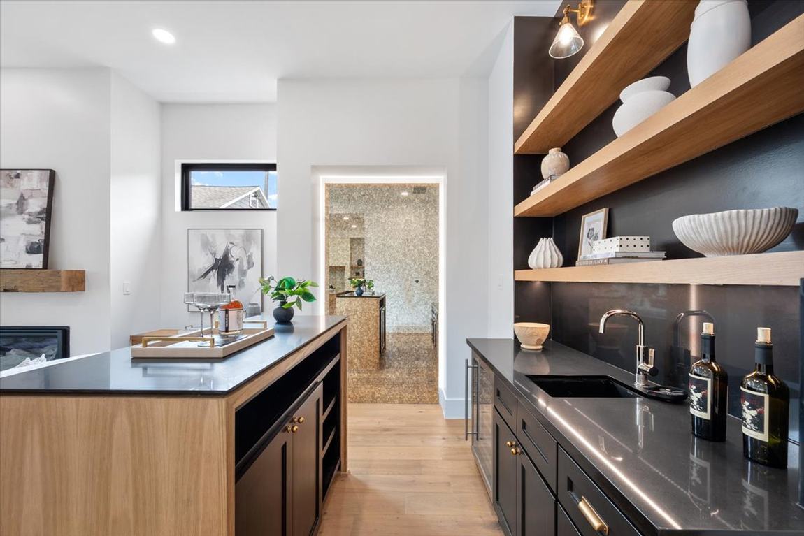 Open living & kitchen