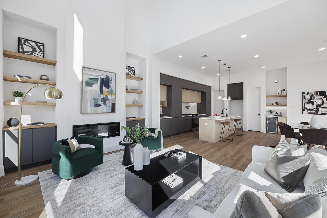 Living & kitchen
