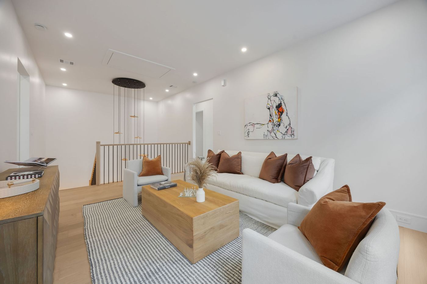 Upstairs sitting